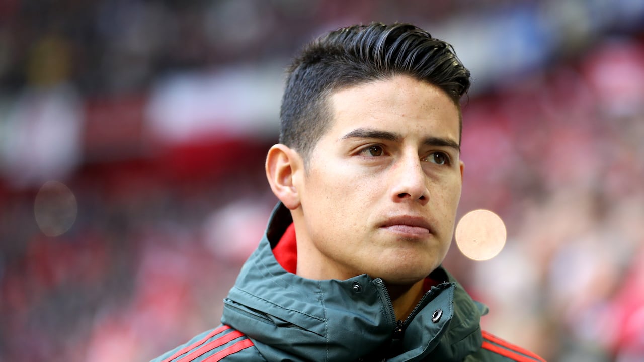 James Rodríguez ha vestido en cuatro ocasiones diferentes camisetas de clubes europeos.
