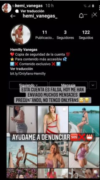 Instagram Hemilly Vanegas -  hemi_vanegas