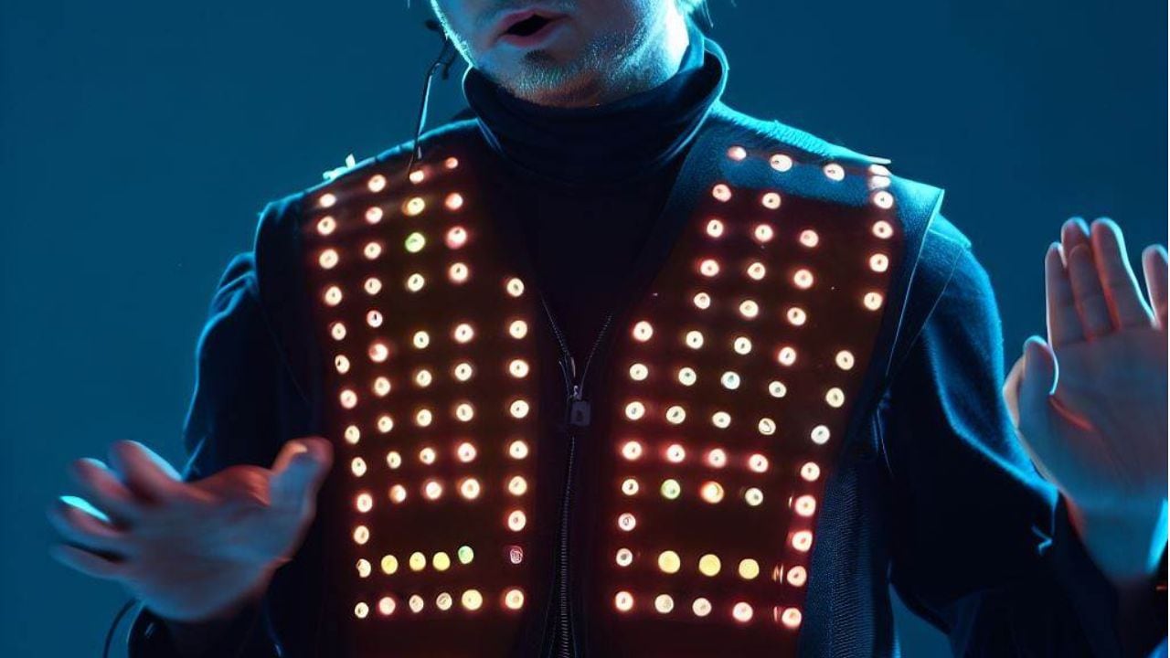 Nueva tecnología que ‘traduce’ la música para los sordos: Chalecos vibradores.