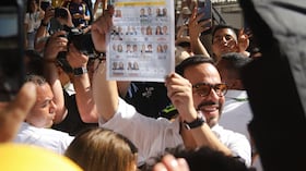 Votación del candidato presidencial Abelardo de la Espriella en Barranquilla