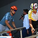 LANNEMEZAN, FRANCE - JULY 08: Egan Bernal of Colombia and Netcompany INEOS Cycling Team prior to the 113th Tour de France 2026, Stage 5 a 158.3km stage from Lannemezan to Pau / #UCIWT / on July 08, 2026 in Lannemezan, France. (Photo by Tim de Waele/Getty Images)