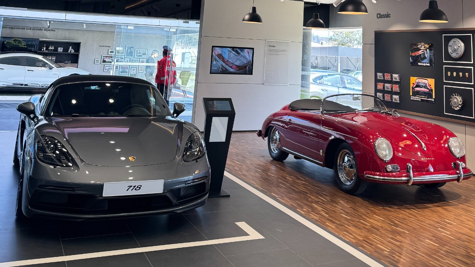 Porsche reinauguró su vitrina en Bogotá.