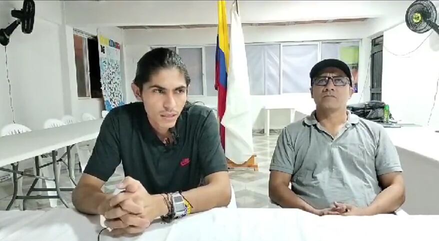 Carlos Eduardo García, alias Andrey, gestor de paz y hoy vocero de las disidencias