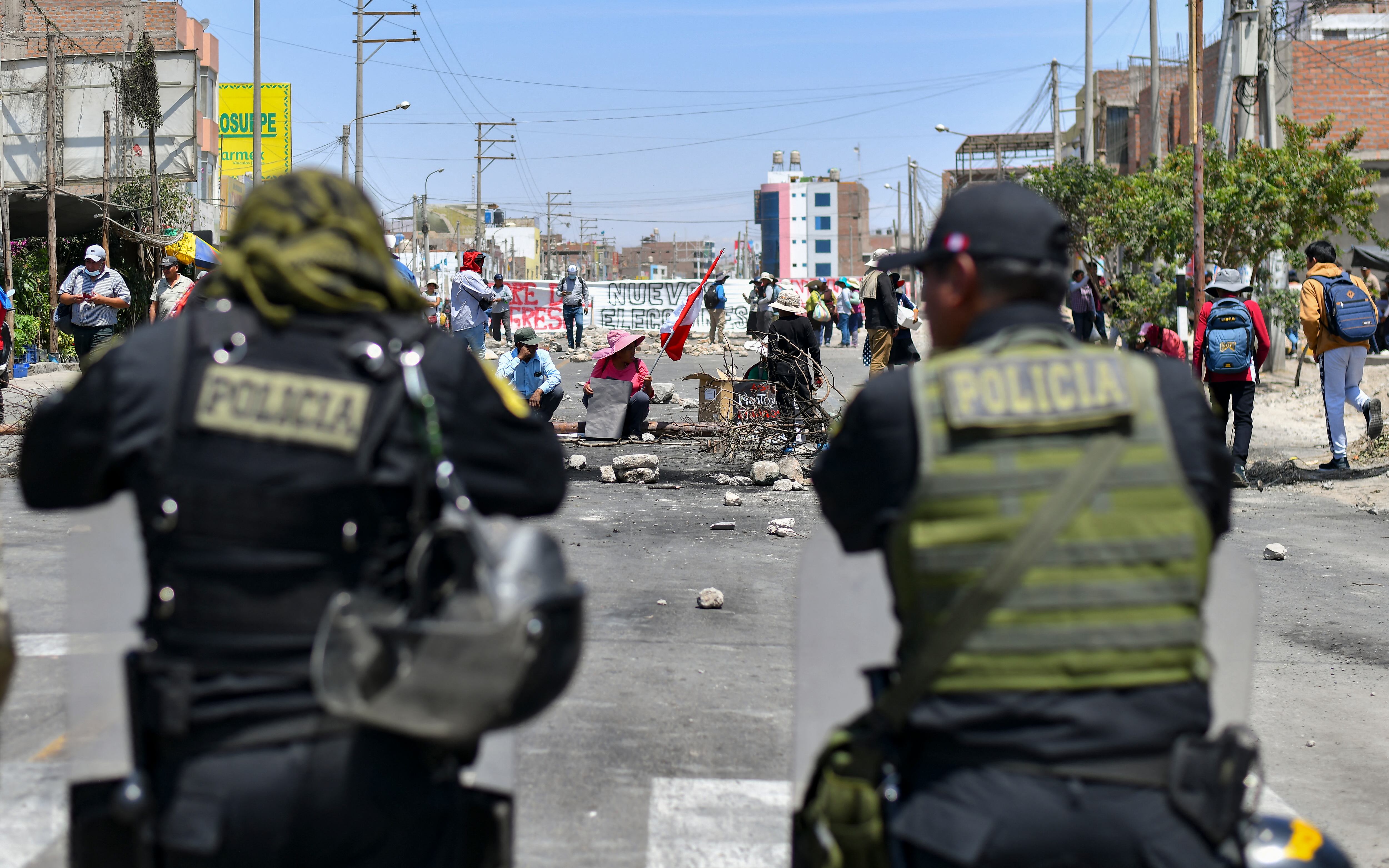 Protestas en Perú