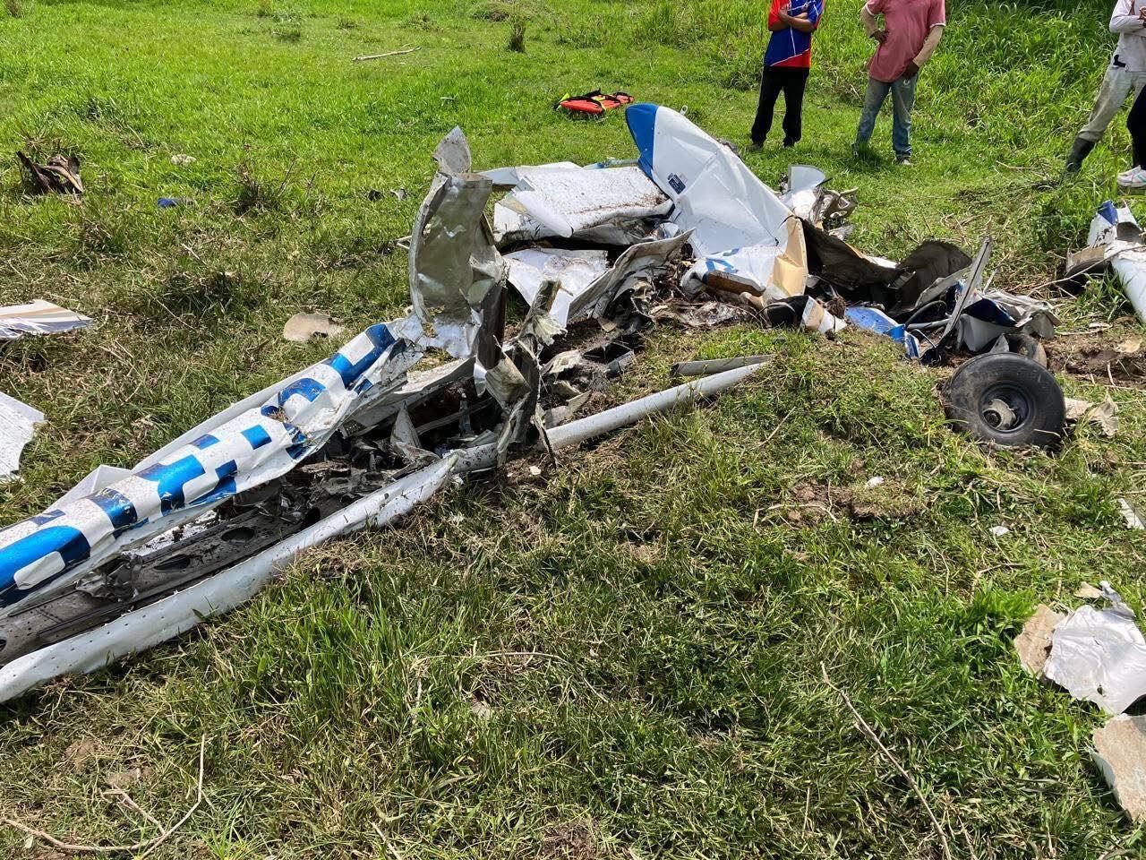Una persona murió tras un accidente de una avioneta en Nechí, Antioquia.