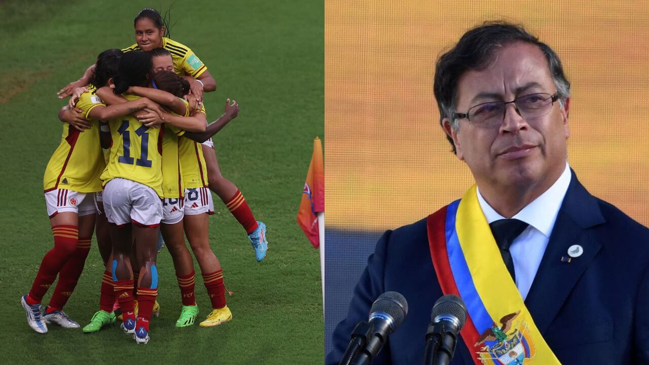 Presidente Gustavo Petro lideró elogios a la Selección Colombia Femenina Sub-17.