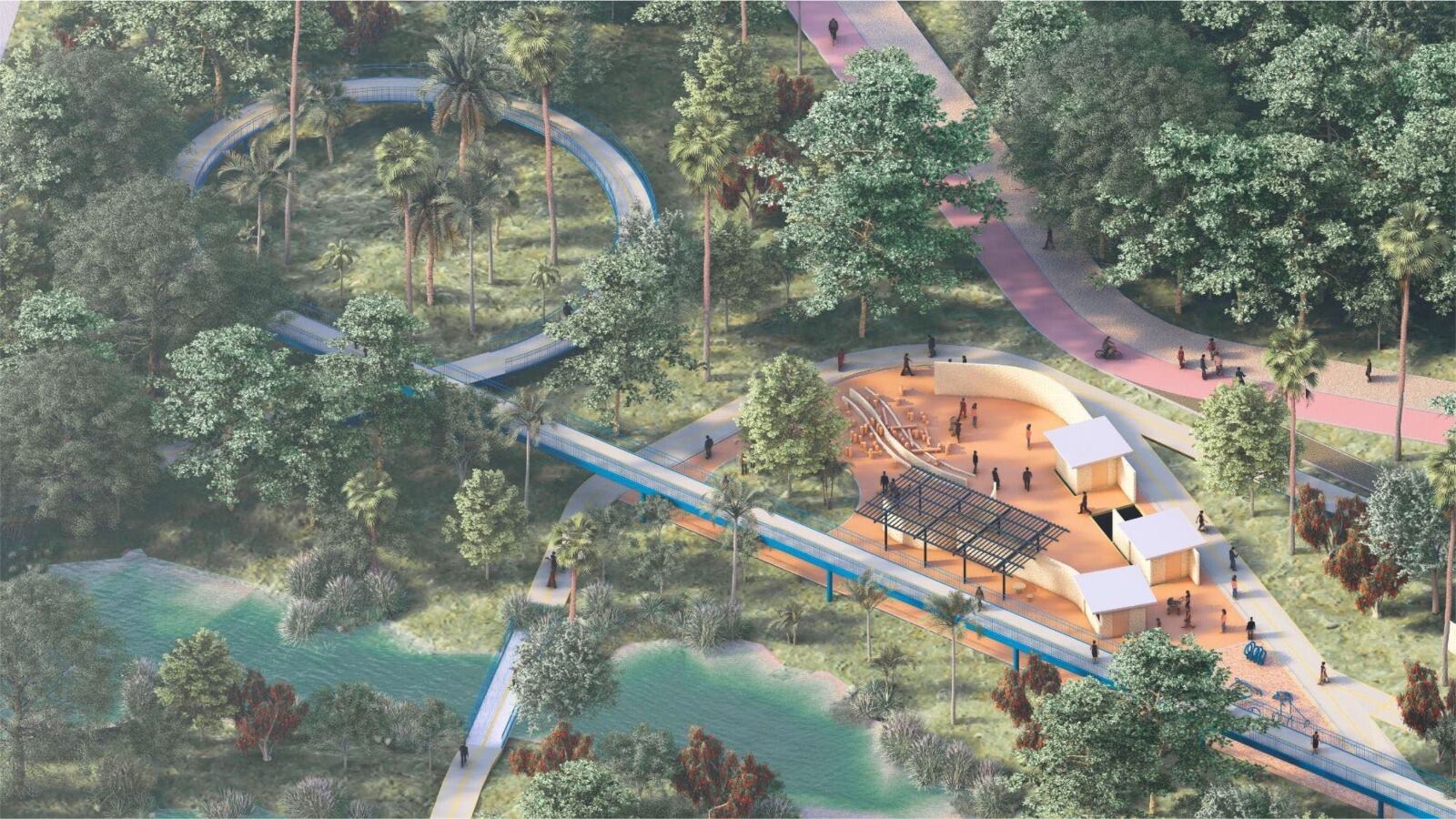 Proyecto del parque Las Lagunas.