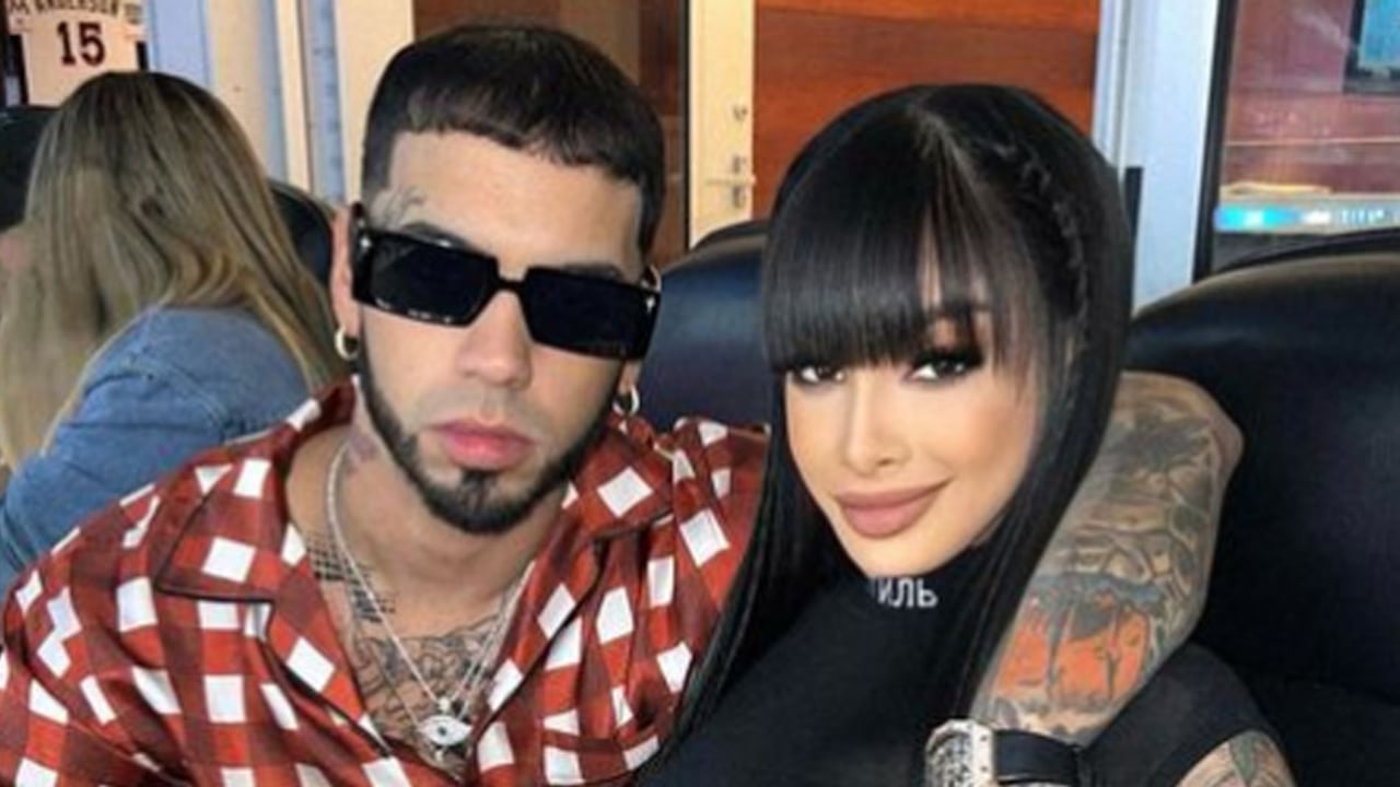 Anuel AA y Yailin - Foto tomada de Instagram @anuel
