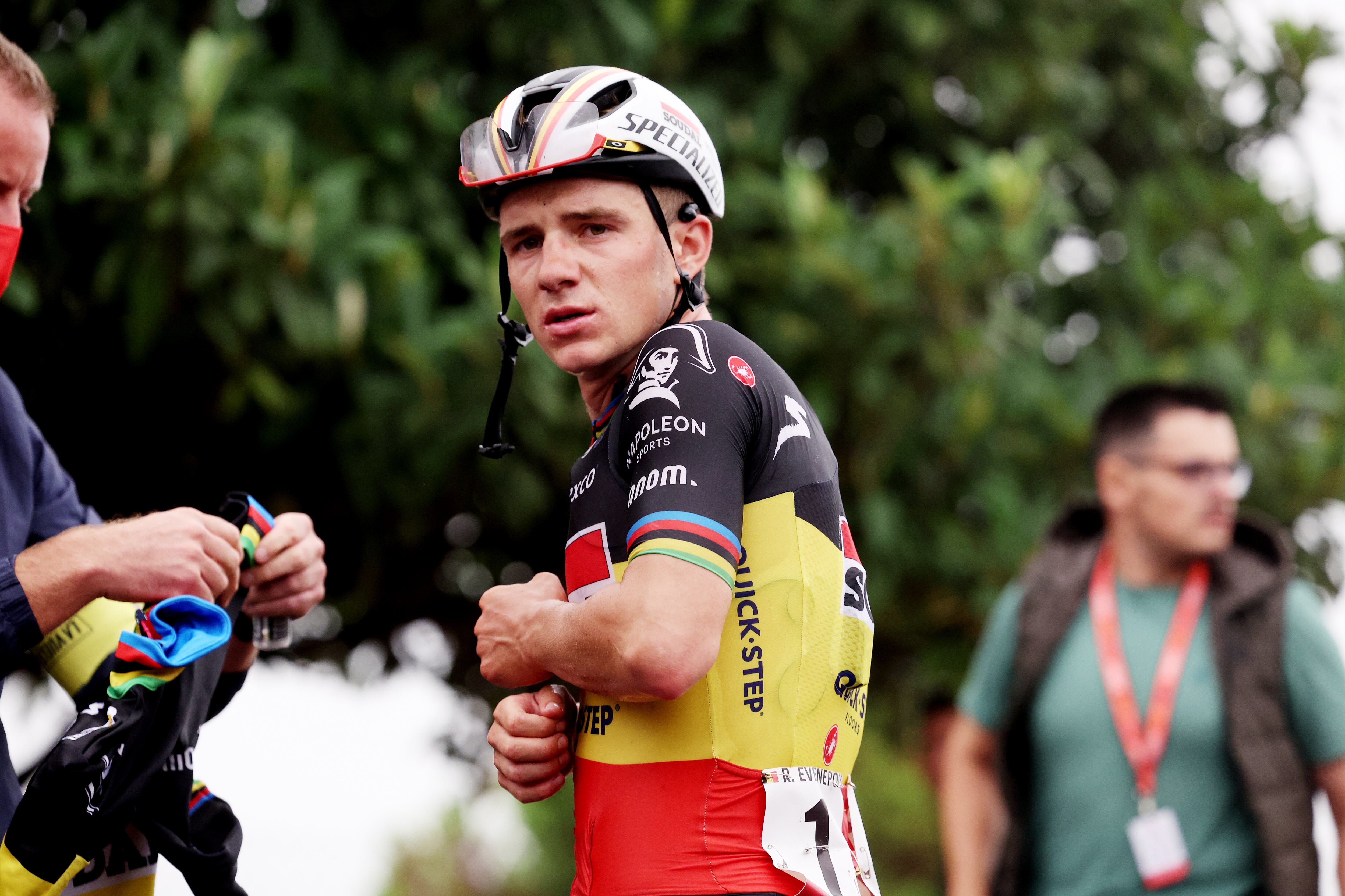 Remco Evenepoel, campeón mundial.