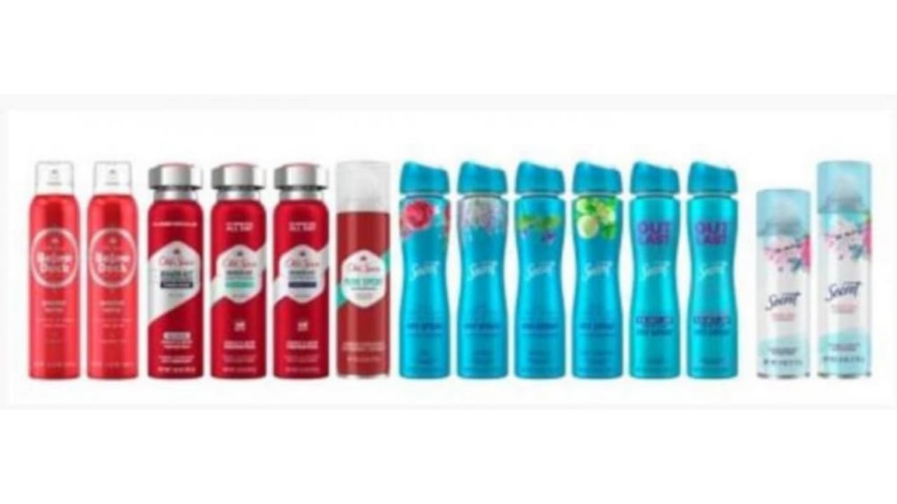 Al encontrar benceno en los productos, la compañía P&G decidió retirar voluntariamente los lotes en EE.UU.