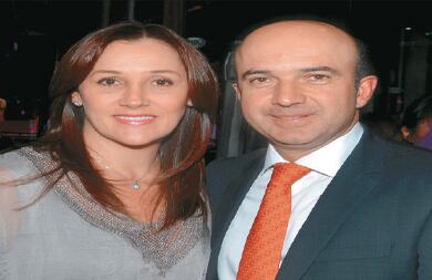 María Isabel Cajiao y Ricardo Salazar. 