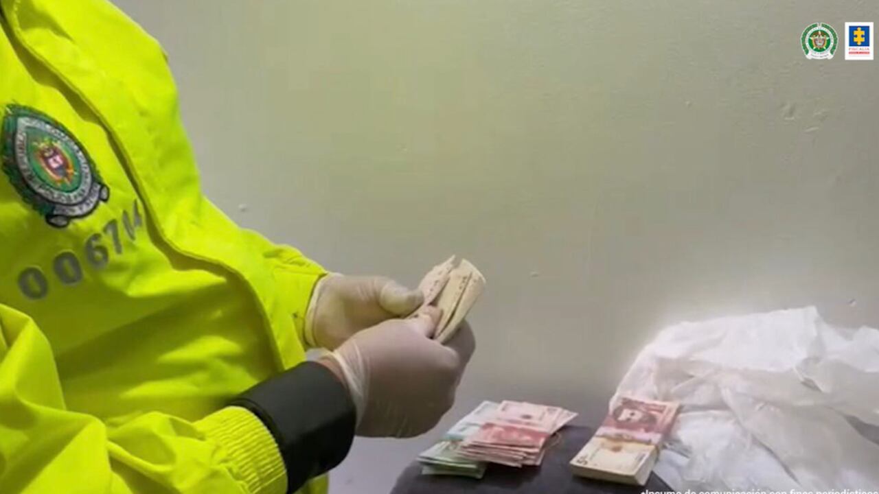 La Fiscalía desarticuló una organización criminal dedicada a la falsificación de dólares y pesos colombianos.