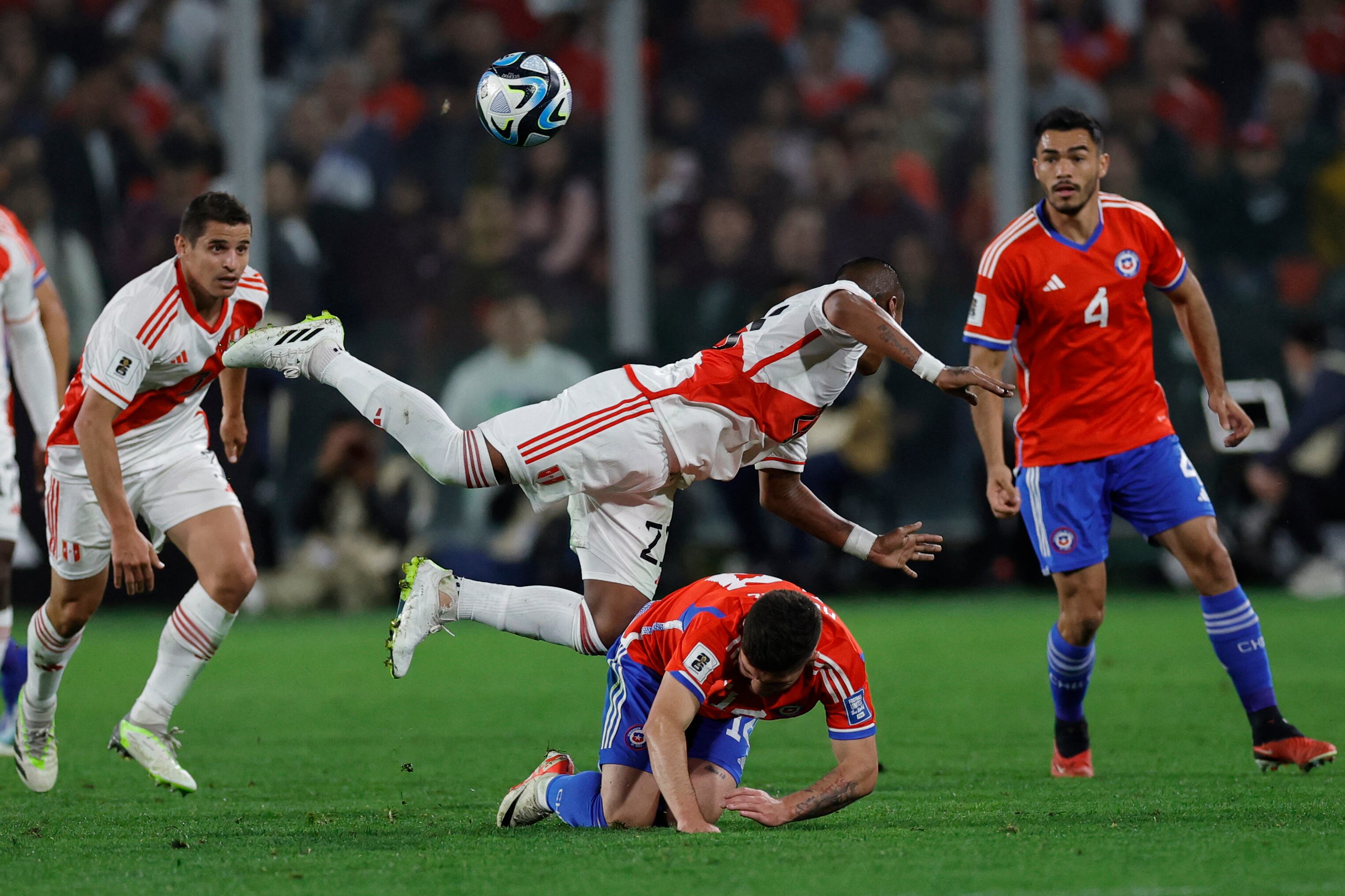 Chile vs. Perú - fecha 3 - Eliminatorias Sudamericanas