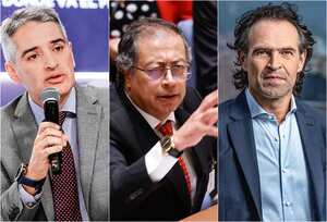 Andrés Julián Rendón, Gustavo Petro y Federico Gutiérrrez