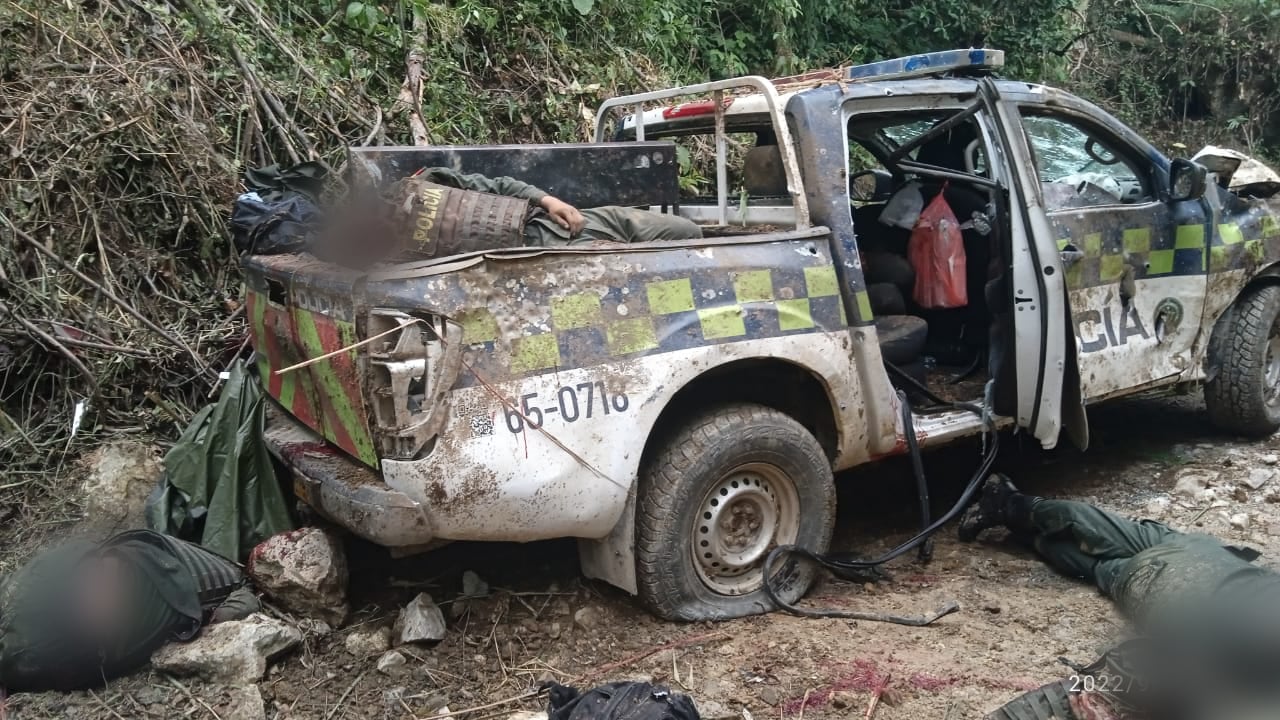 Masacre de Policías en el Huila