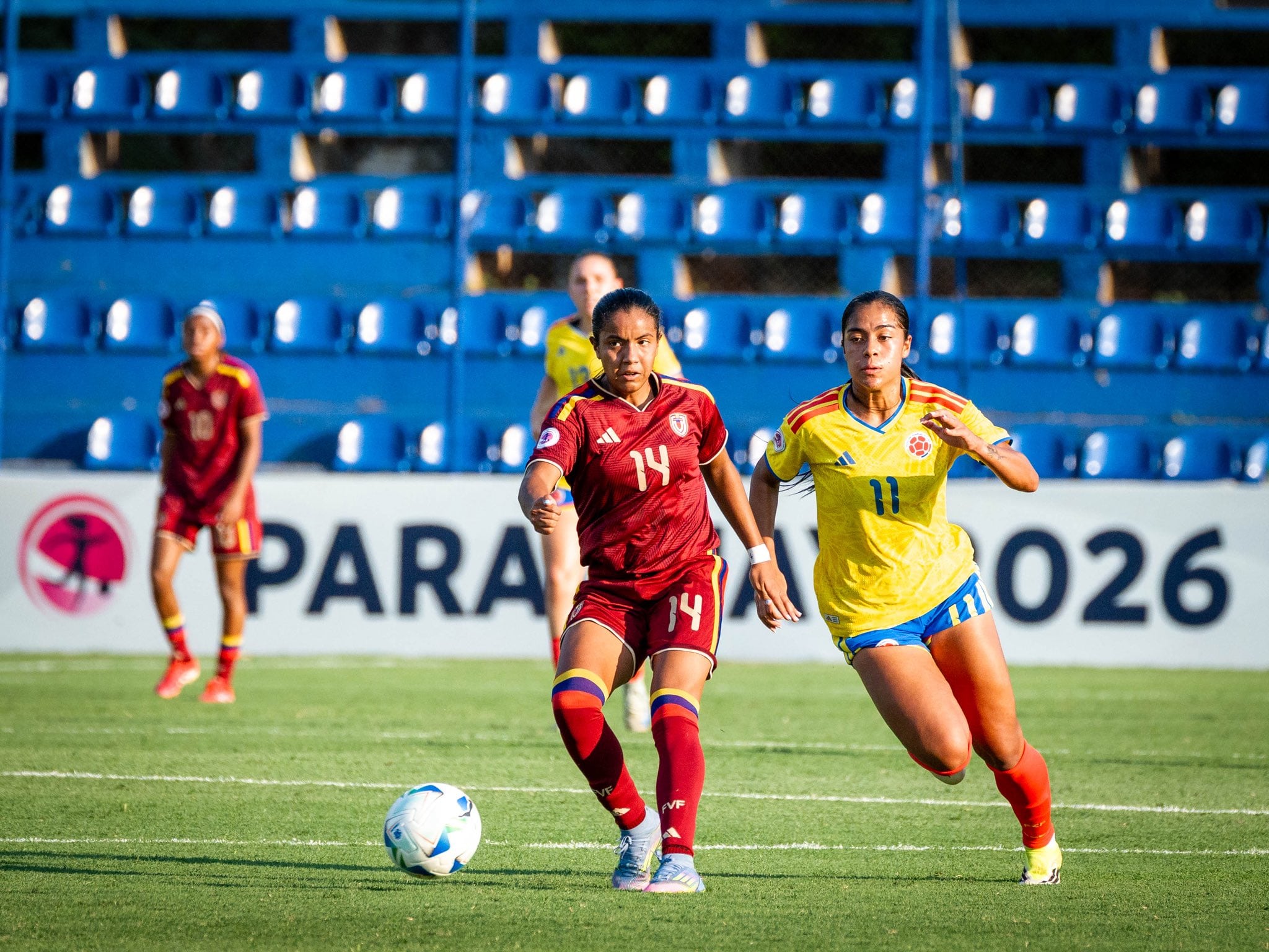 Maithé López marcó el único gol del compromiso para darla la victoria a Colombia.