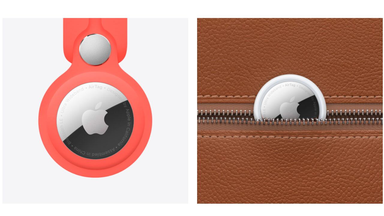 AirTags de Apple son diminutos y por ello se pueden esconder en dentro de otros objetos.