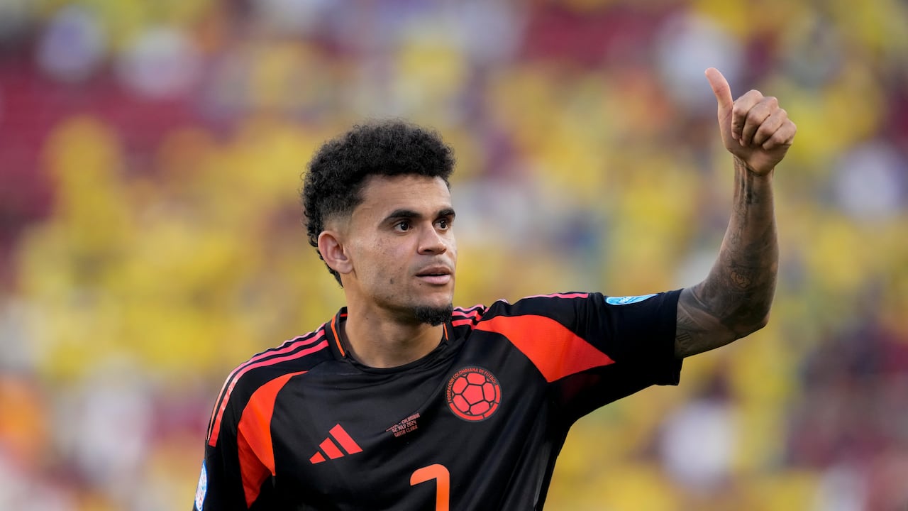 Luis Díaz, jugador de la Selección Colombia.