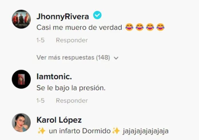 Respuesta de Jhonny Rivera