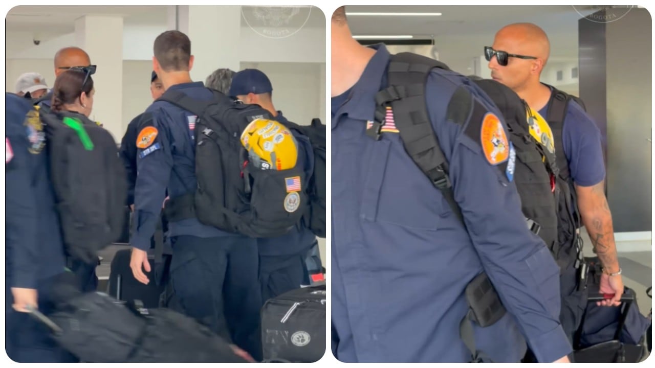 El grupo de rescate, que hace parte de la respuesta del gobierno Trump ante la tragedia, trabajará junto con las autoridades colombianas en las zonas afectadas por el terremoto.