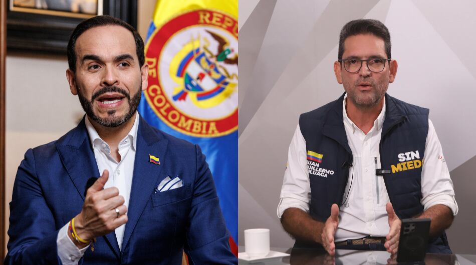 Abelardo de la Espriella y Juan Guillermo Zuluaga.