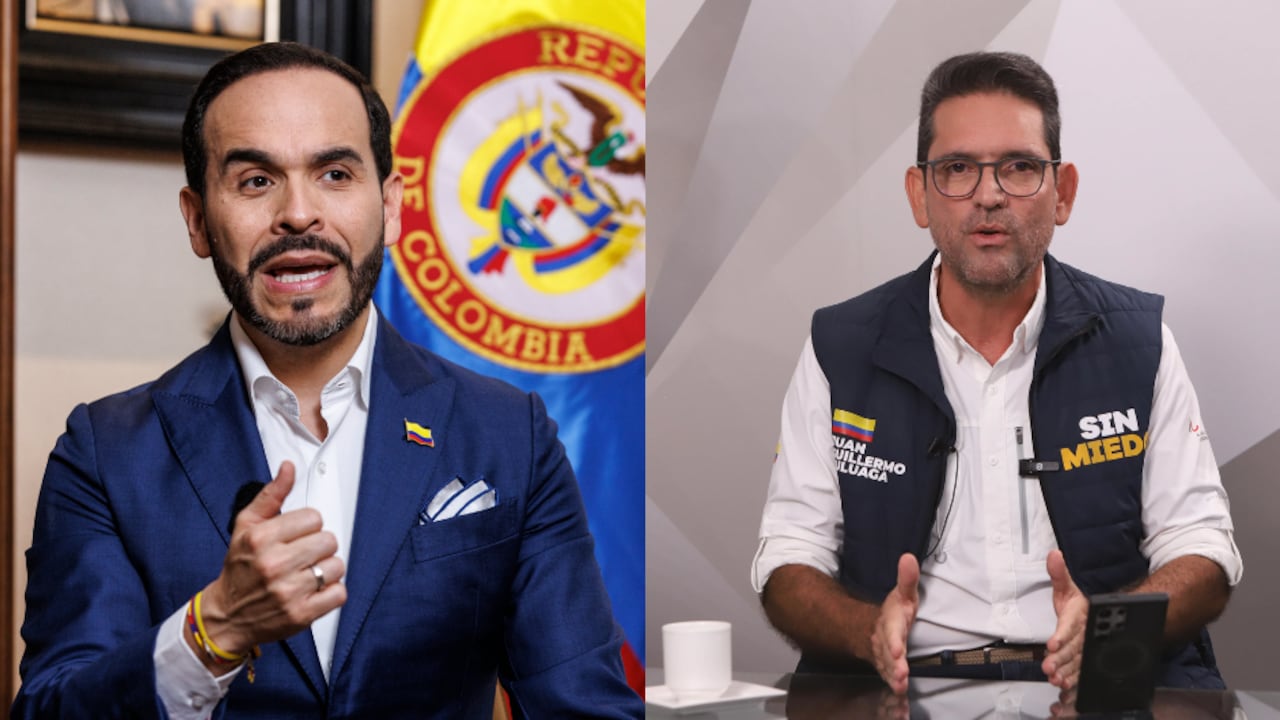 Abelardo de la Espriella y Juan Guillermo Zuluaga.