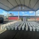 El presidente Gustavo Petro anunció la incautación de cuatro toneladas de cocaína en la ciudad de Cartagena.