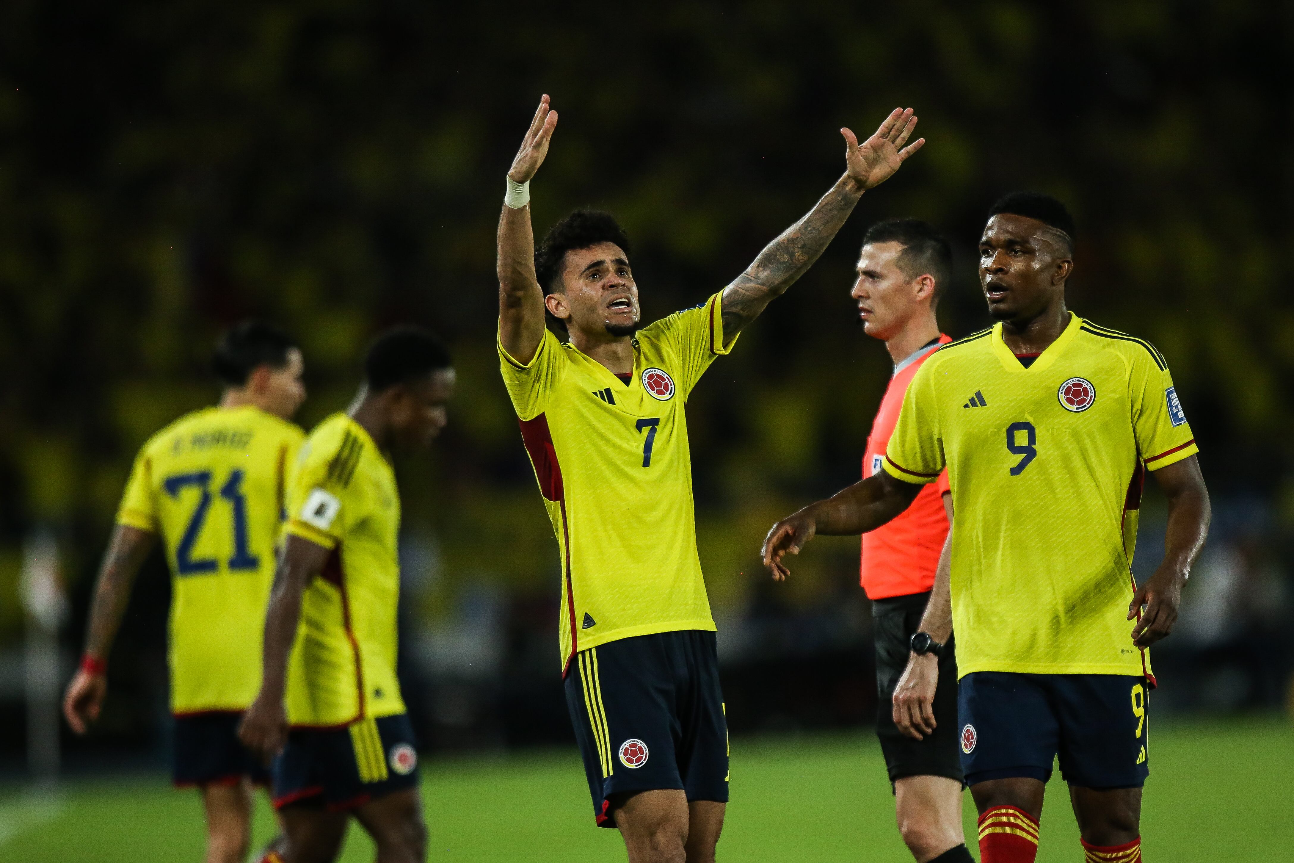 Partido Colombia vs Brasil en el estadio metropolitano de Barranquilla