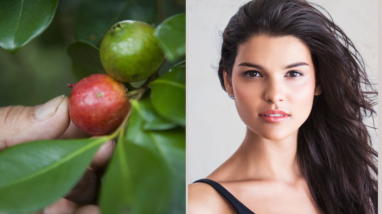 Cuidado del pelo con hojas de guayaba