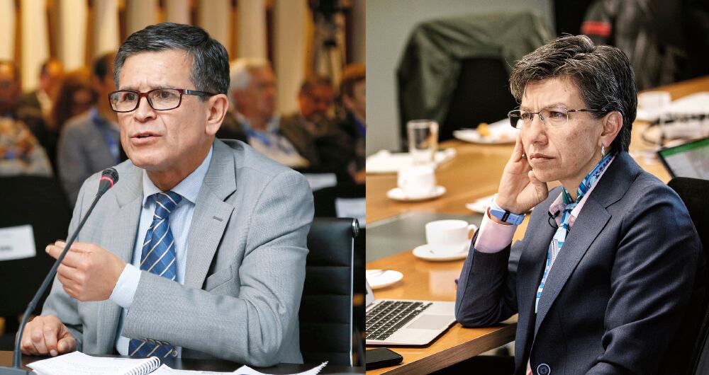 La alcaldesa Claudia López recriminó públicamente a su secretario de Seguridad, Hugo Acero, uno de los mayores expertos en la materia. Él no se quedó callado y le replicó. 