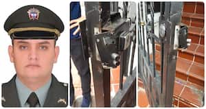 Anyelo Palacios y su vivienda en Cúcuta.