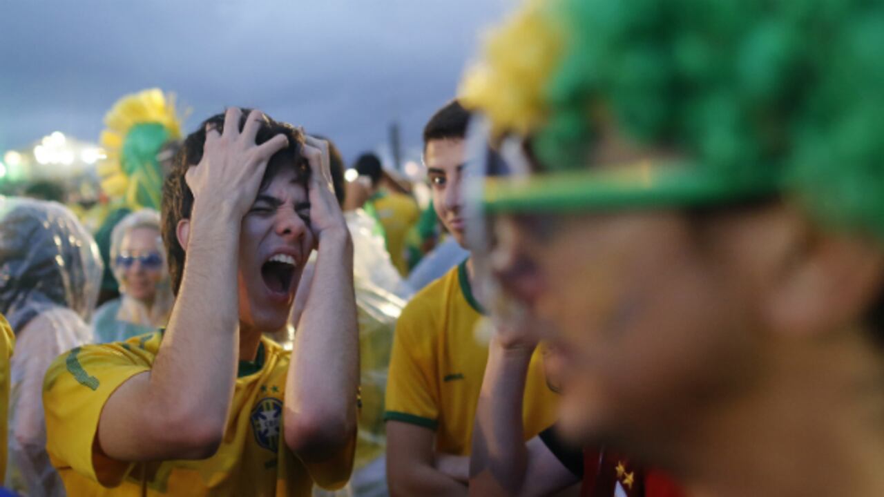 La derrota por 7 - 1 en las semifinales cayó como balde de agua fría para los brasileños que querían la Copa.