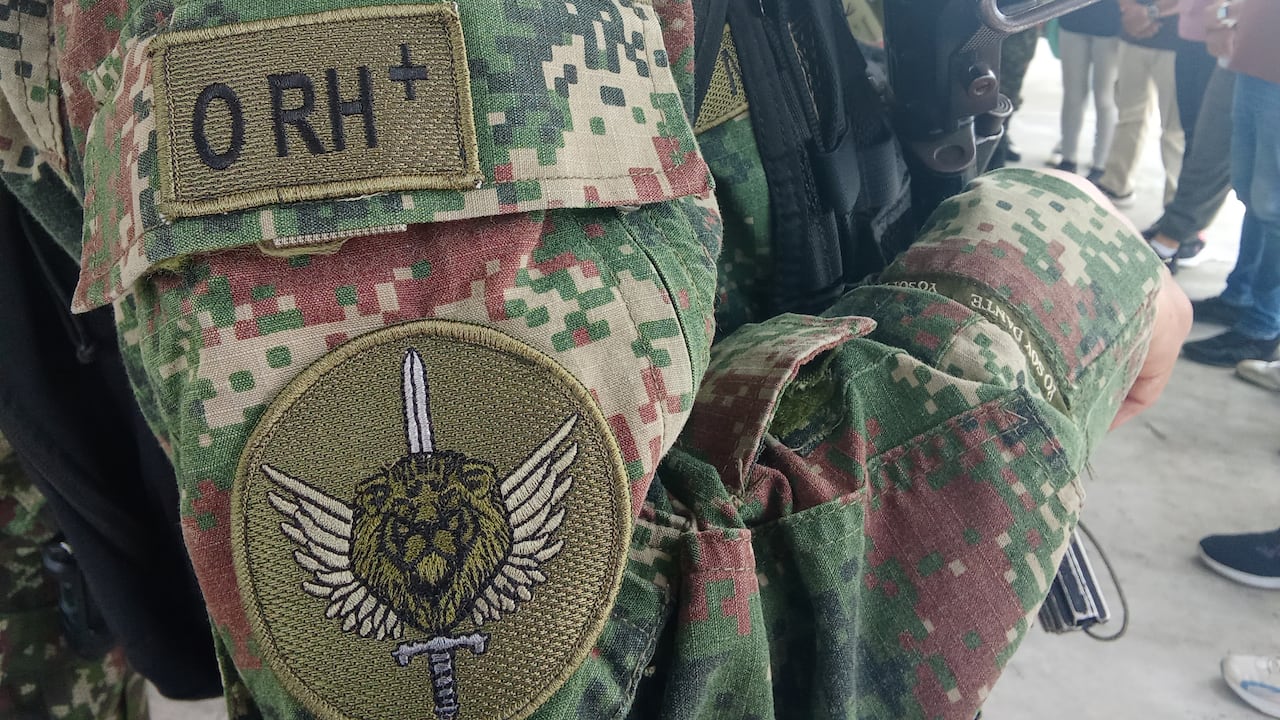 Militares de Colombia en la ciudad de Popayán.