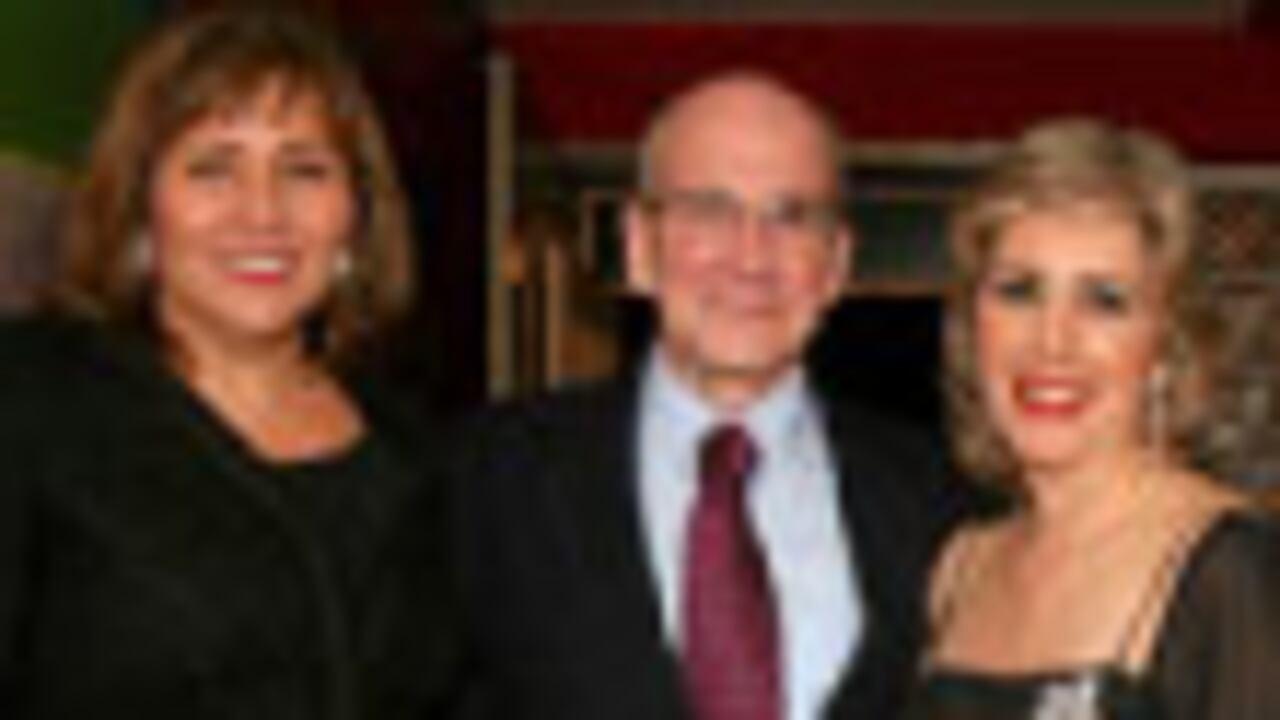 Fátima McKinley, Michael McKinley y Marta Blanco de Lemos.