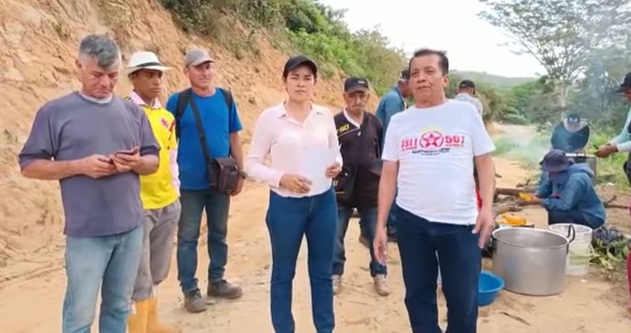 Piden la presencia de las autoridades.