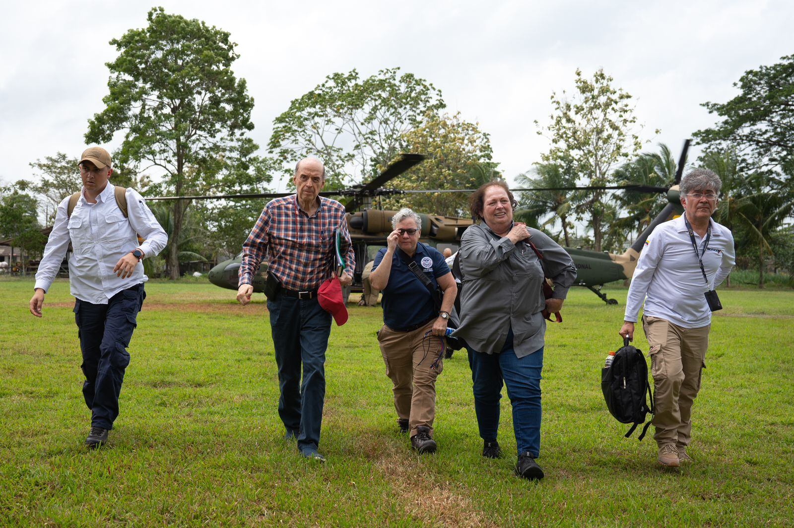 El Canciller Álvaro Leyva en el Darién.