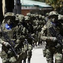 El batallón activado en Medellín fue dotado con equipamiento especializado, armamento, motocicletas de alto cilindraje y camionetas como una muestra de un proceso de "mejoramiento" del Ejército, soportado en la tecnología.