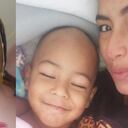 Ariadna Montero, bebé de 3 años, y su madre Dahiana