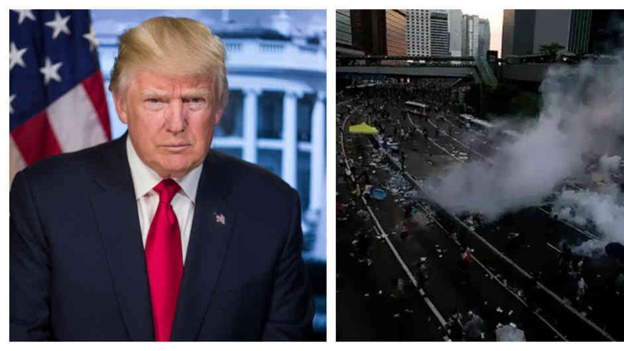 Trump sigue empeñado en empeorar las relaciones con China. Ahora asegura que Xi jinping quería acabar con Hong Kong.