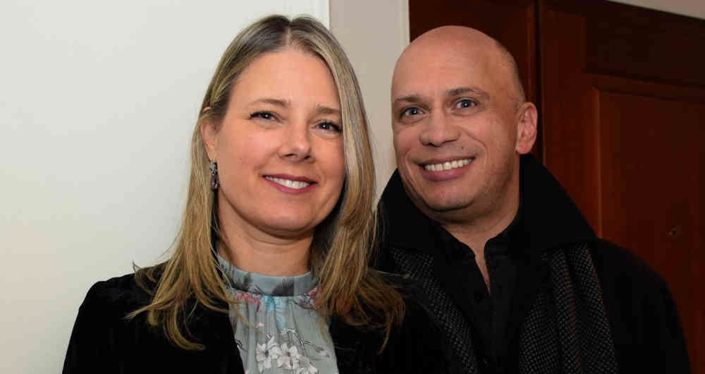 Sandra Savi y Sergio Araújo.