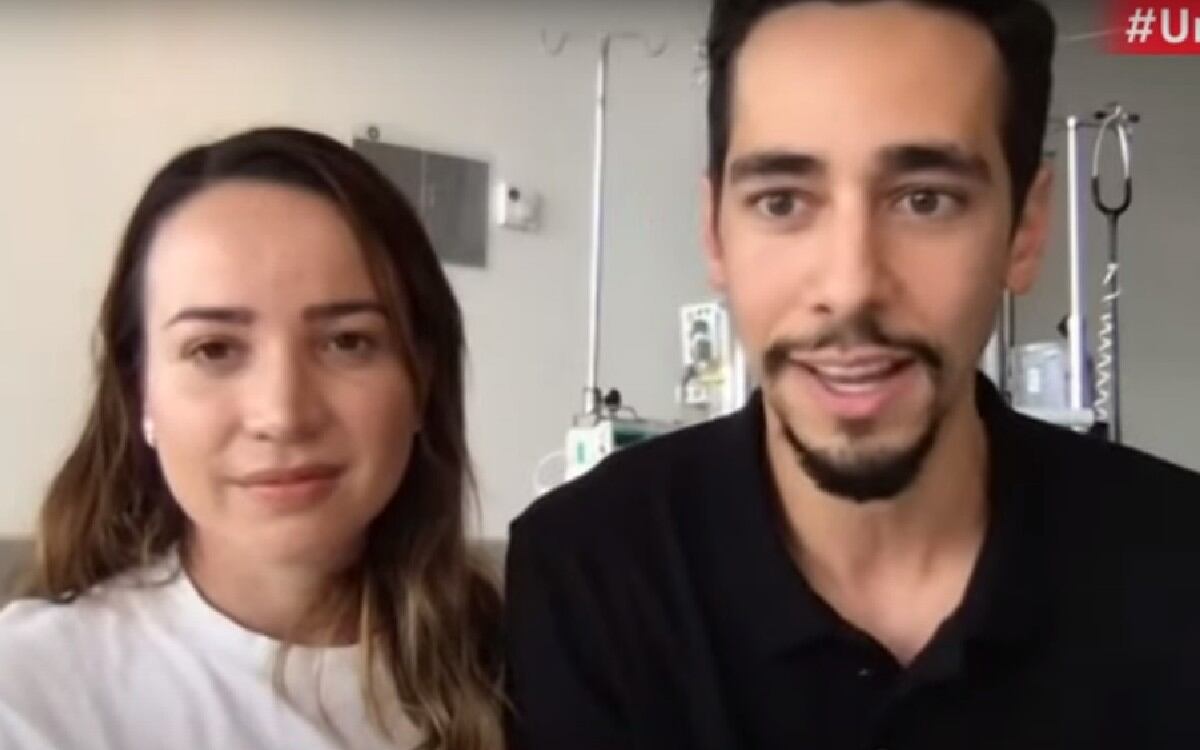 Exconcejal Sara Castellanos y su esposo, Lau Guerra.