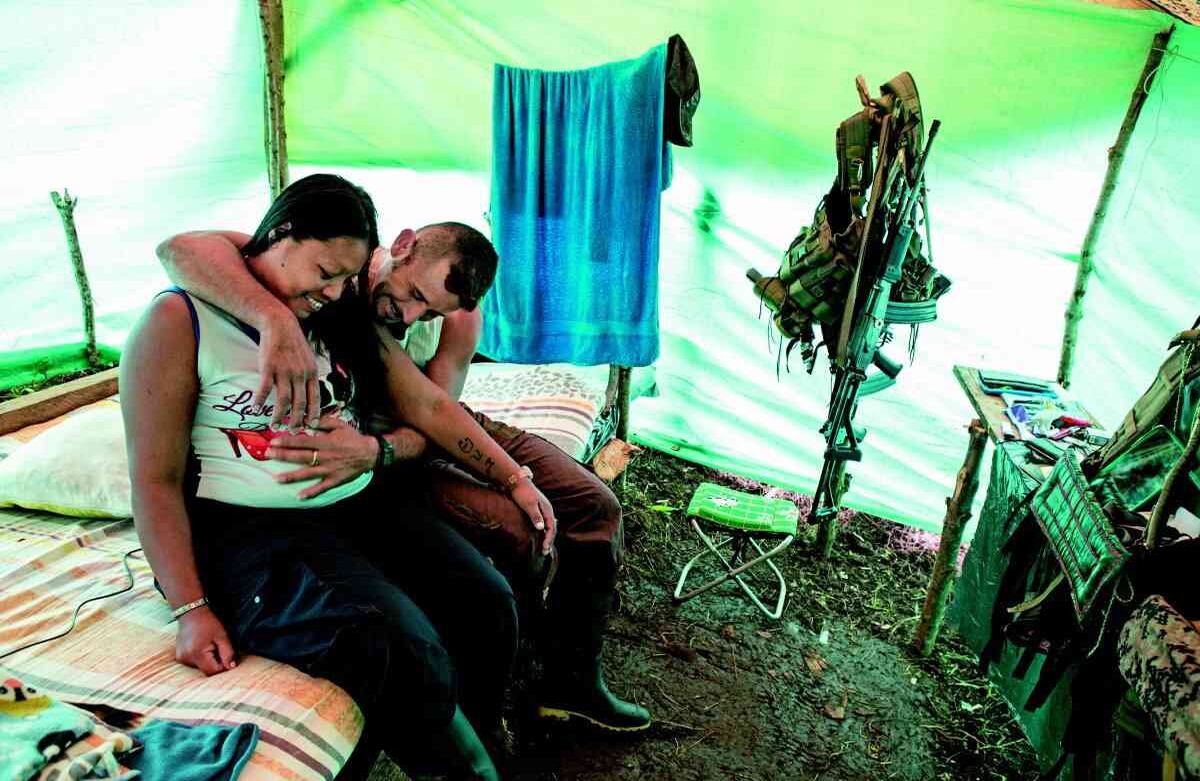 Campamento de las Farc en Icononzo, el 27 de enero de 2017. Foto: Juan Carlos Sierra