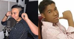 Samuel Morales y su padre, Kaleth Morales.