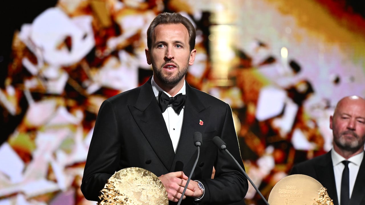 Harry Kane, ganador del Balón de Oro