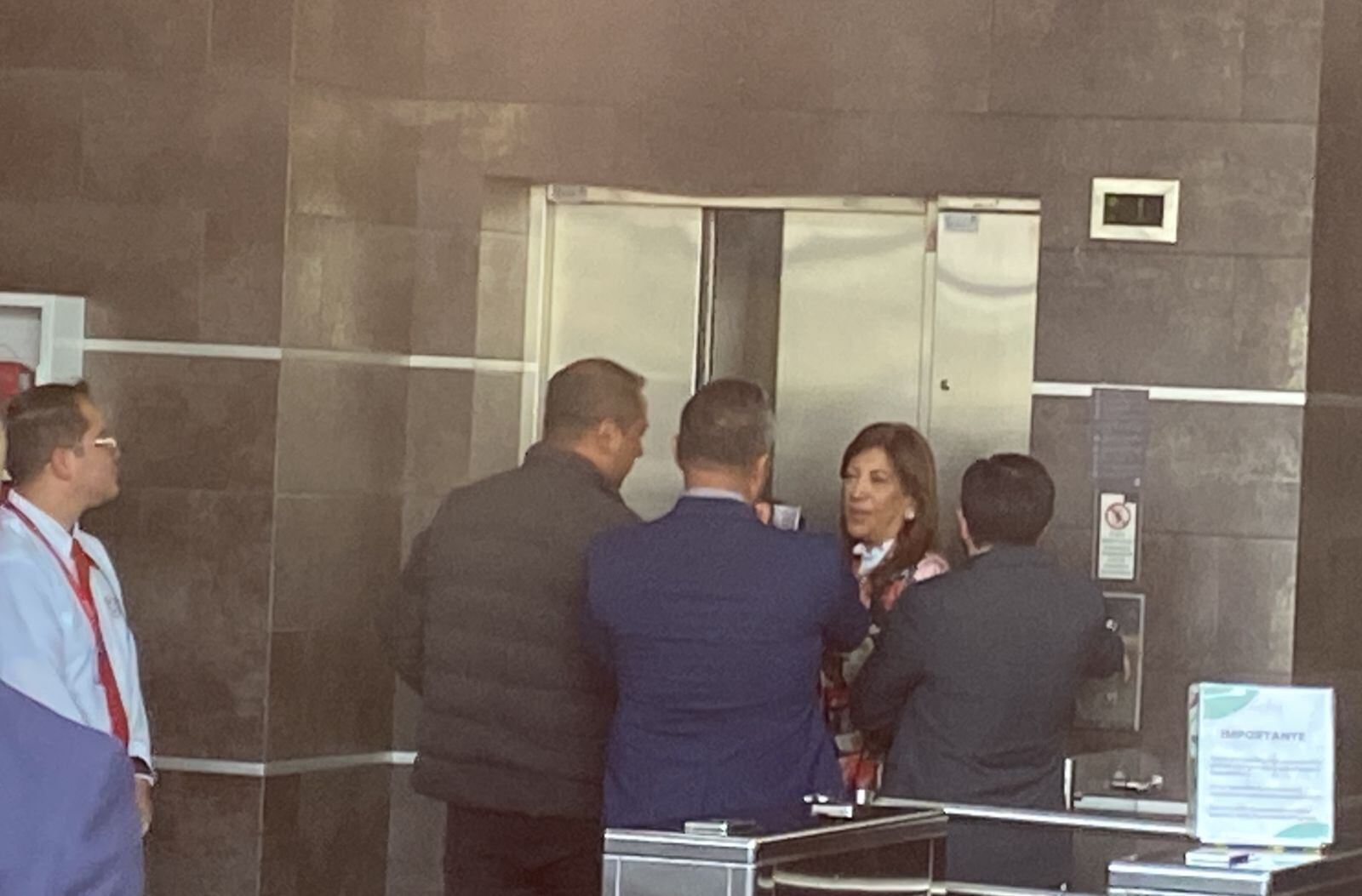 Martha Lucía Zamora declaró este martes en la Fiscalía General.