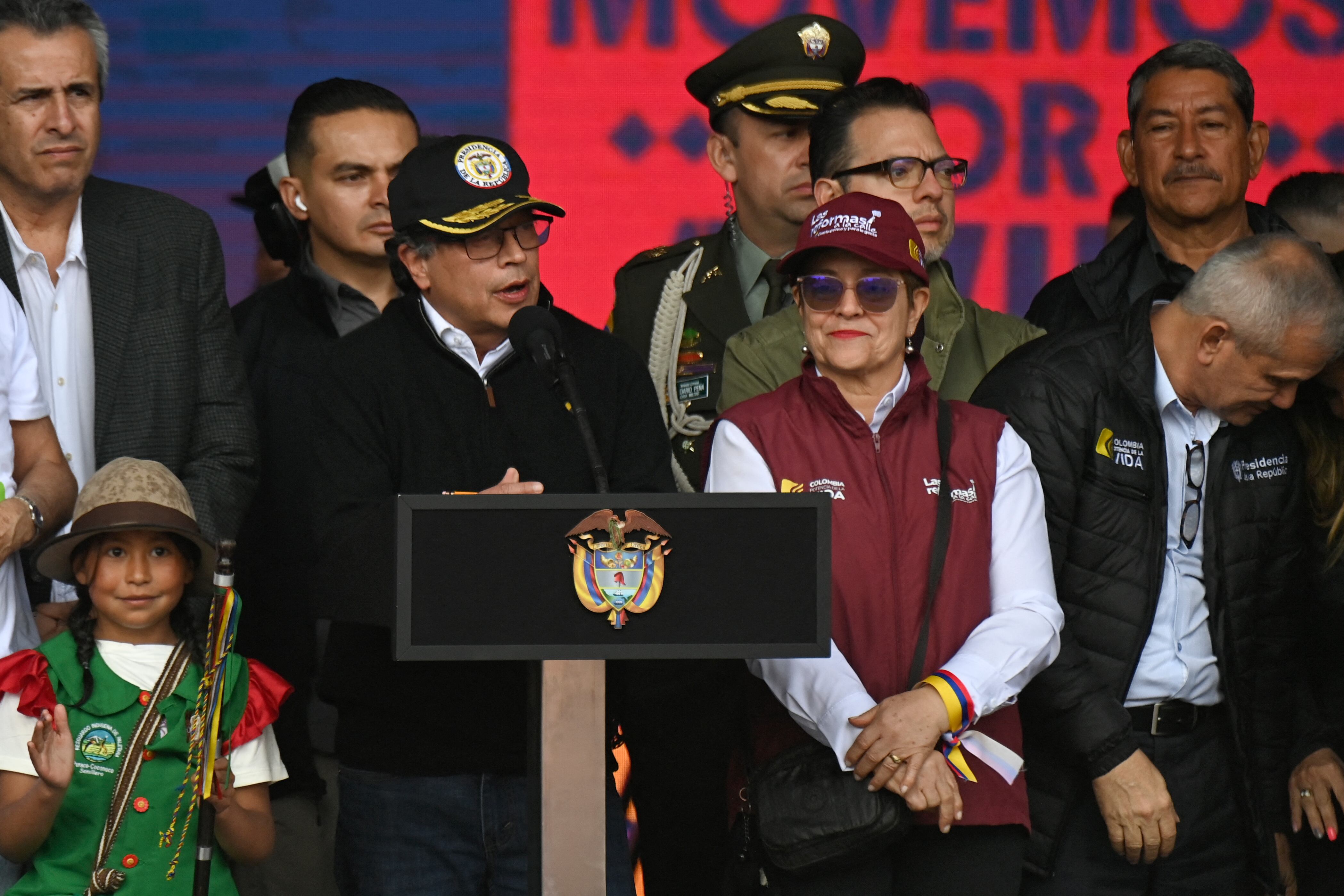 Gustavo Petro - Marcha Plaza Bolivar