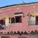 Varias casas quedaron destruidas por cuenta del terremoto en Marruecos