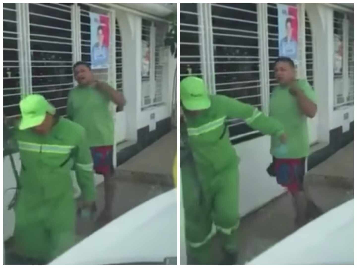 Momentos de la agresión.