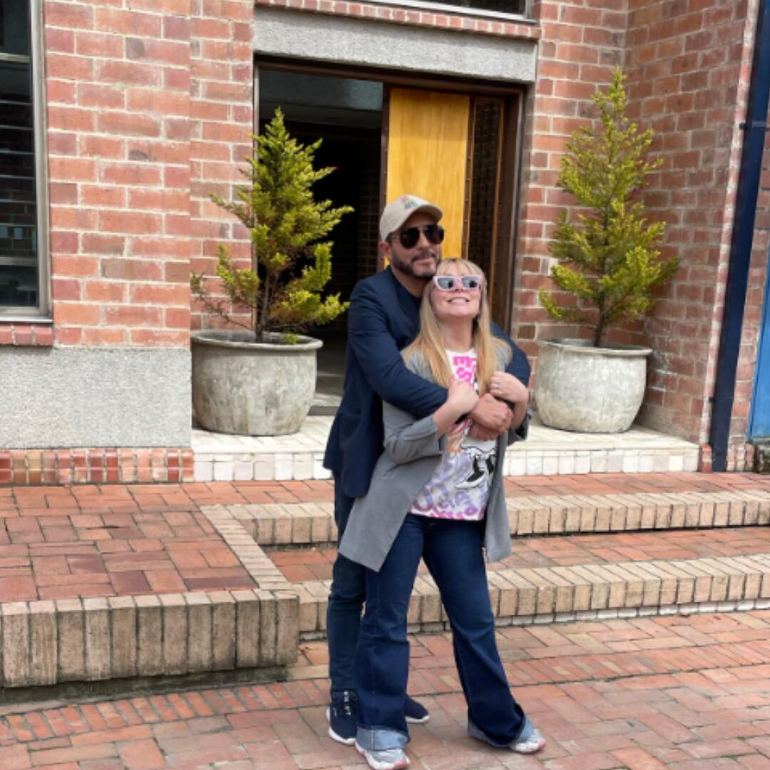 Marcelo Cezán y Michelle Gutty