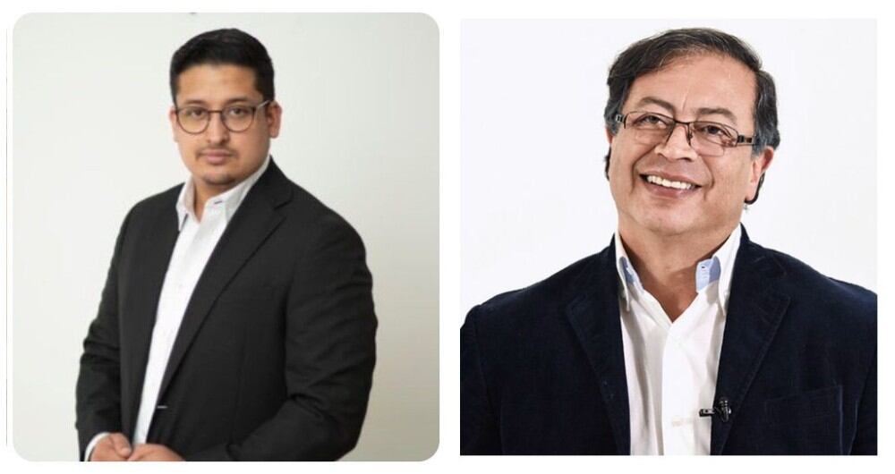 Andrés Hernández y Gustavo Petro.